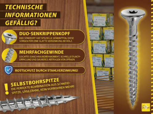 Jet-Fast Universal Vollgewinde