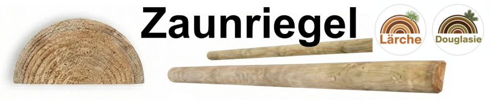 Zaunriegel gehobelt und abgeschrägt Rasanter Frühling