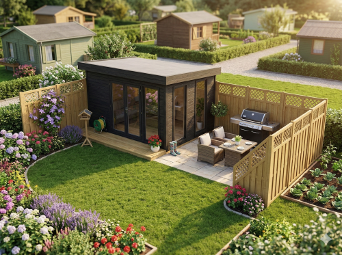 Sichtschutzzaun Hamburg 49 x 180 cm