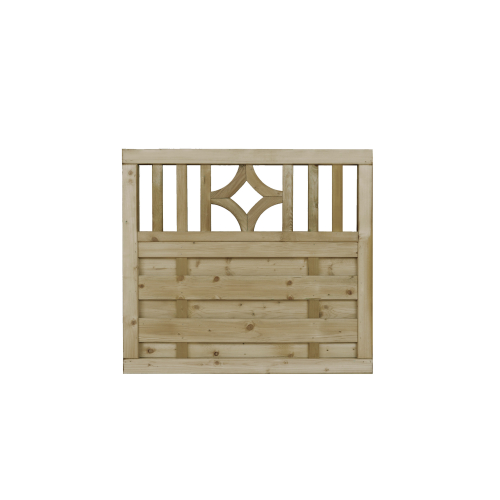 Sichtschutzelement Roma Zauntür 100 × 90 cm