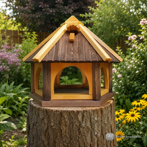 Vogelhaus mit Nistkasten HWW-KL-50