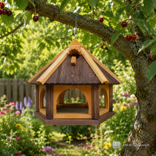 Vogelhaus mit Nistkasten HWW-KL-50