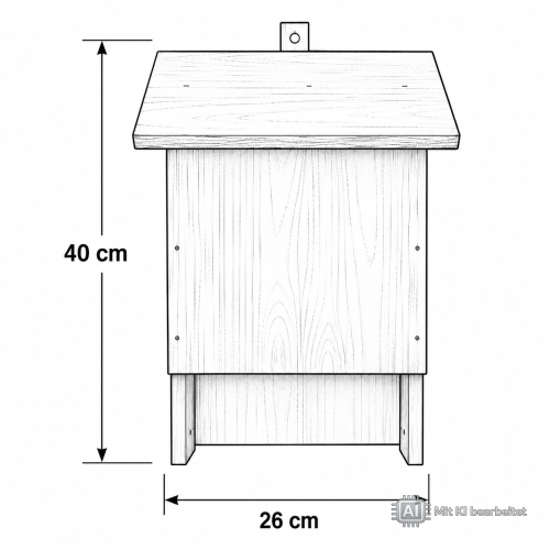 Fledermaus-Nistkasten HWW-BL-16
