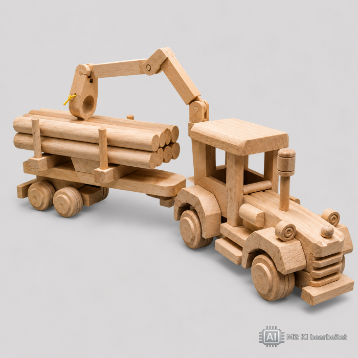 Massivholz-Holzkran „ForestMover“