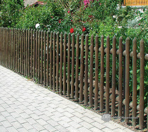 Senkrechtzaun kdi, (bis 20 Stück) 250 cm versch. Höhen