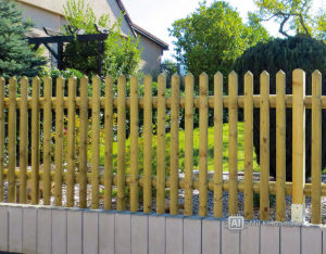 Senkrechtzaun,Lärche (bis 10 Stück) 250 cm versch. Höhen