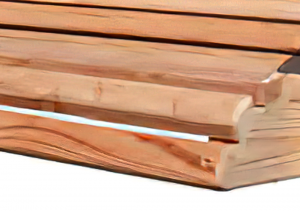 Banklatten nord.Fi. 35x60x1600 mm