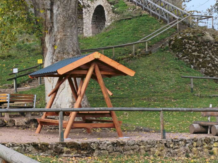 Waldschänke XXL mit Metallprofildach