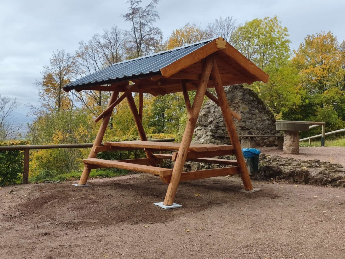 Waldschänke XXL mit Metallprofildach