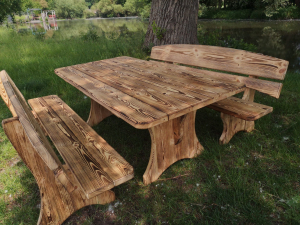 Gartengarnitur "Harz" 2+1 200 cm