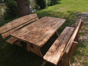 Gartengarnitur "Harz" 2+1 200 cm