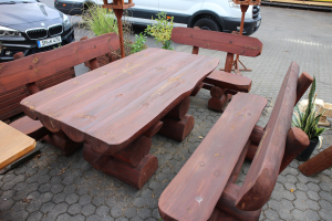 Gartengarnitur Allgäu XXL 3+1, 160 cm