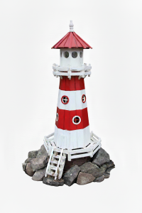 Leuchtturm Gartendekoration