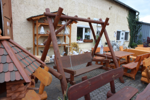 Hollywoodschaukel mit Gravur