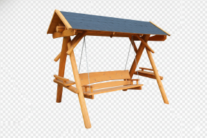 Hollywoodschaukel mit Dach