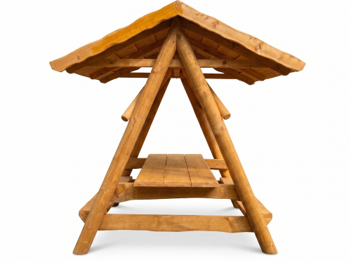 Waldschänke, Bierschänke mit Holzdach XXL