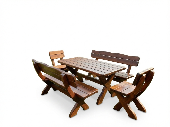 Gartengarnitur " Suhl " 4+1, 160 cm