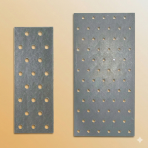 Lochplatten / Lochbleche verzinkt 100 x 140 x 2mm