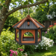 Vogelhaus mit Nistkasten HWW-KL-40
