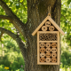 Massivholz-Insektenhotel „PolliHome“