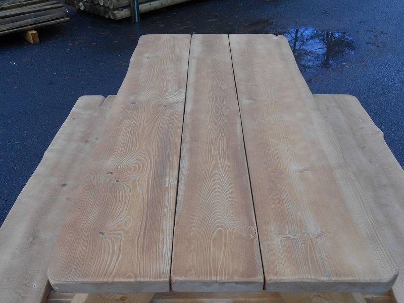 Gartengarnitur, Tisch-Bank-Kombination