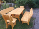 Gartengarnitur "Tatra" 4 + 1 mit Holzschutzbehandlung
