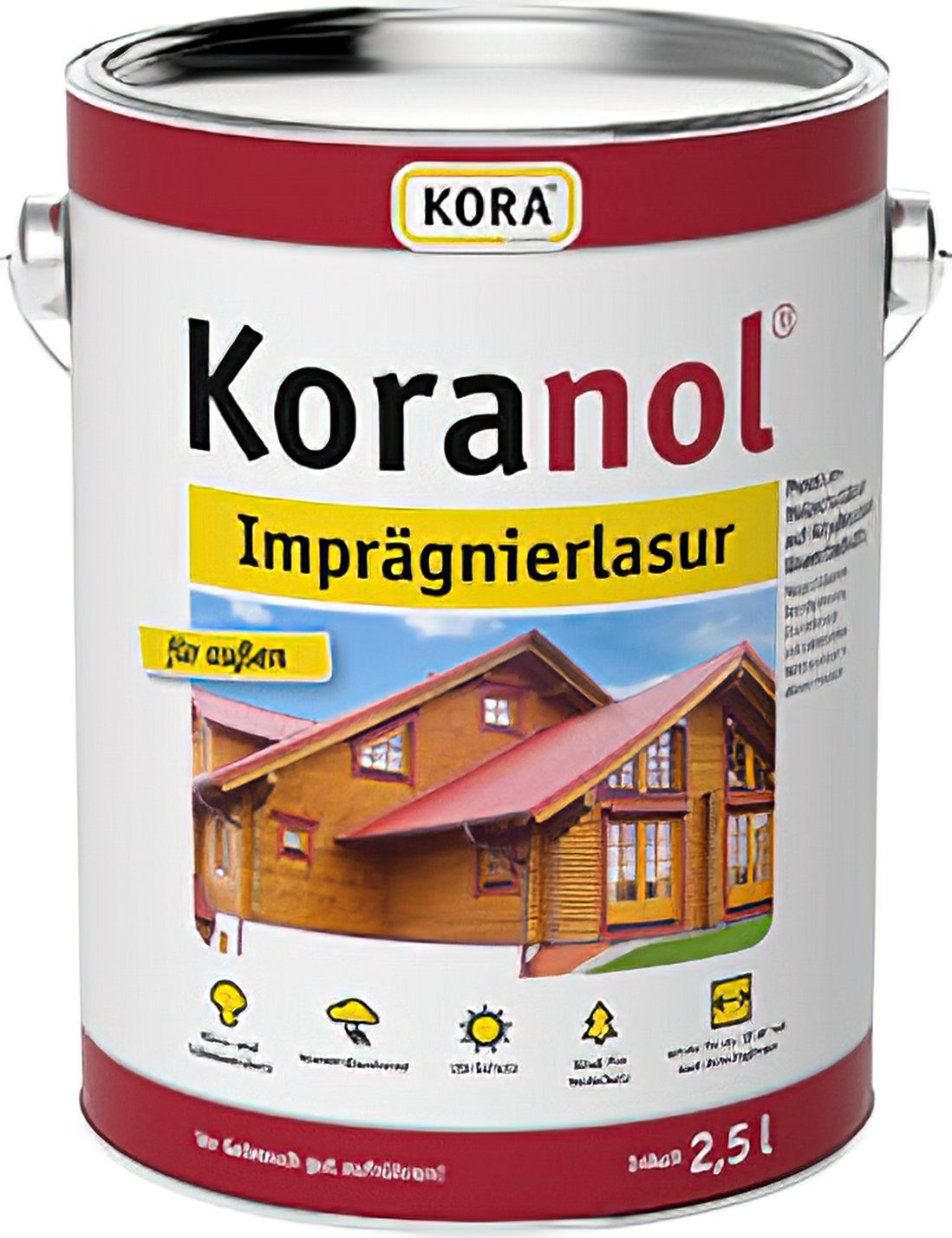Koranol Eiche rustikal Imprägnierlasur 2,5 l