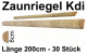 Zaunriegel halbrund kdi, 8 x 200 cm, 30 Stück