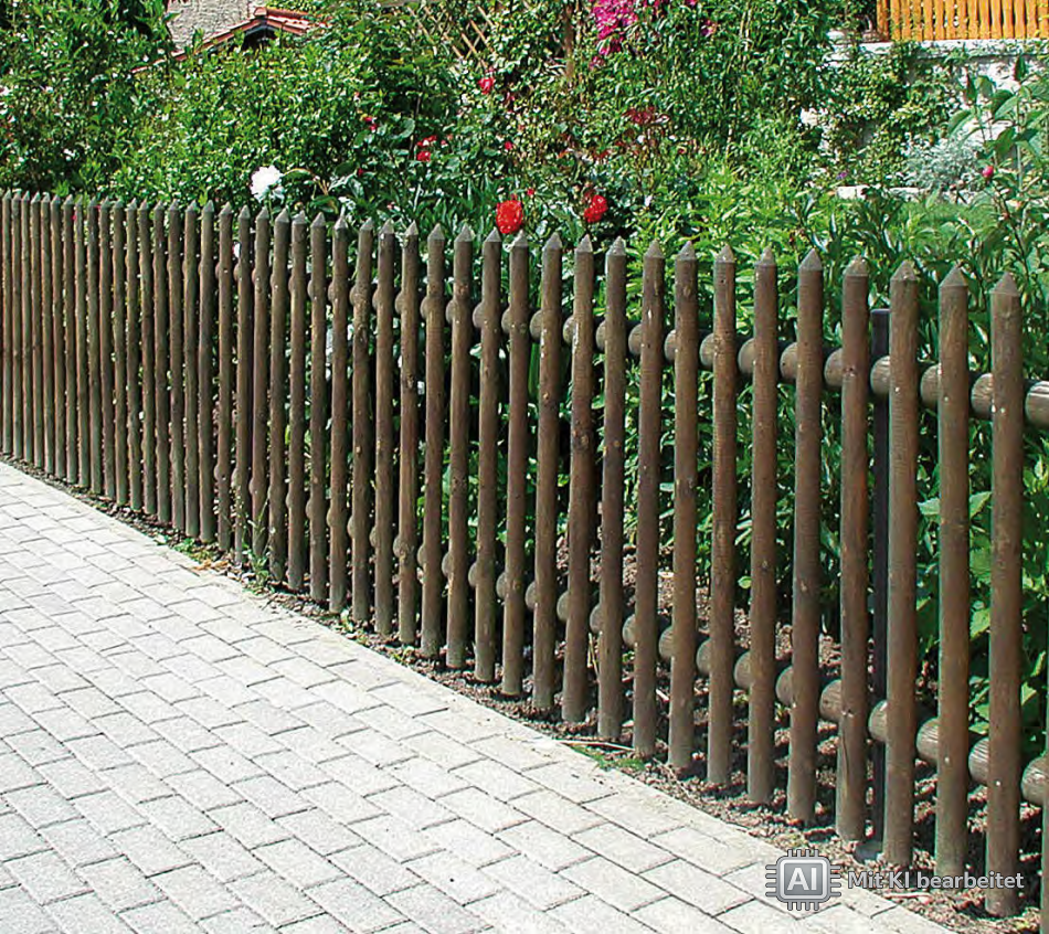 Senkrechtzaun kdi, (bis 10 Stück) 250 cm versch. Höhen