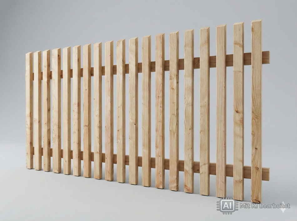 Vierkantlatte kdi 2,7 x 4,5 x 120 cm gehobelt, 400 Stück