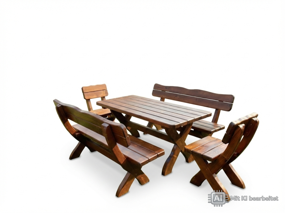 Gartengarnitur " Suhl " 4+1, 160 cm