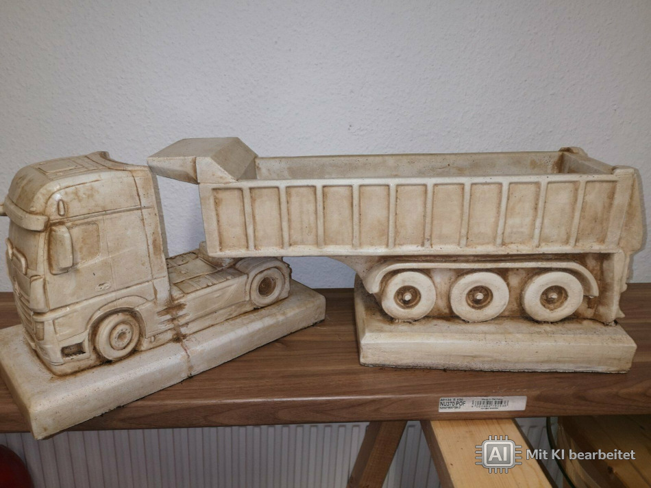 Wunderschöner Stein LKW Mercedes