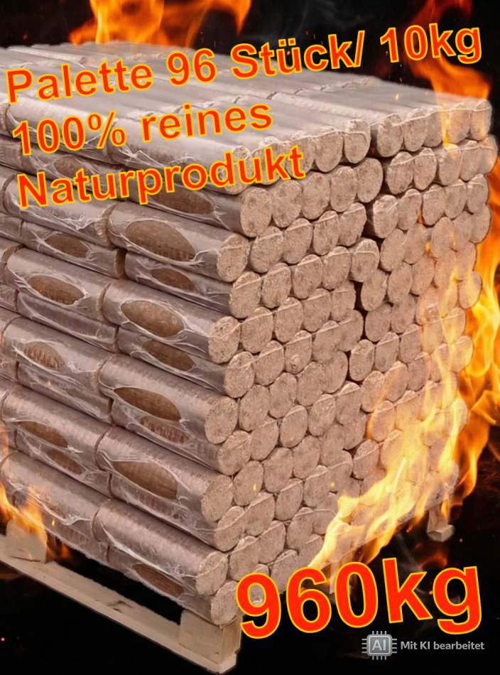 HIT-Holzbriketts Palette 960 kg