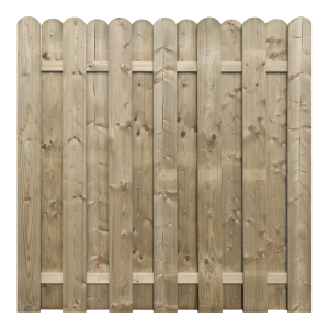 Brettzaun Holland aus Fichte KDI 180 x 180 cm