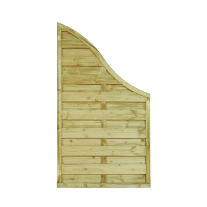 Sichtschutz Element San Remo Schrägelement 90 x 180/90 cm