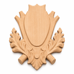 Massivholz-Trophäenbrett „Eichenforst“