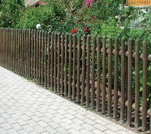 Senkrechtzaun,Lärche (bis 20 Stück) 250 cm versch. Höhen