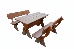 Gartengarnitur „Riesengebirge 2+1“, 150 cm