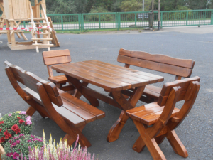 Gartengarnitur " Suhl " 4+1, 160 cm