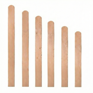 150cm Rundbogenlatte sibirische Lärche 2,8 x 6,8cm 196 Stück